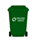 Chalons Agglo collecte bacs verts