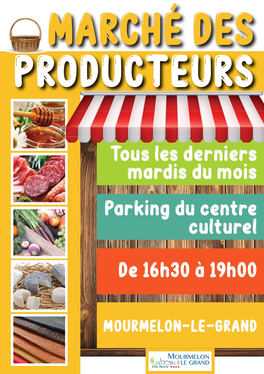 Mourmelon Marché des Producteurs affiche